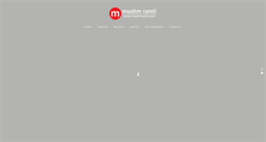 Desktop Screenshot of muslimramli.com